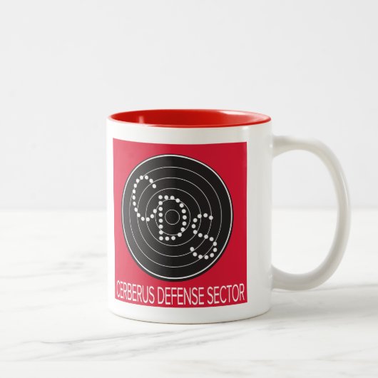 CDS Bodyguard School Mok-Fool Gold CA Tweekleurige Koffiemok (Rechts)