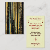 CD's Vinyltapes Visitekaartje (Voorkant / Achterkant)