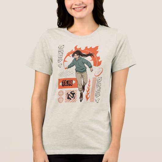 CDsktjapn Tri-Blend Shirt (Voorkant)