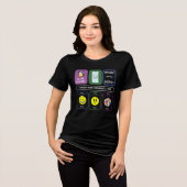 CDslurglurp Tri-Blend Shirt (Voorkant volledig)