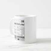 CDsushioverflow Koffiemok (Voorkant links)