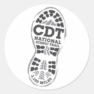 CDT RONDE STICKER