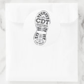 CDT RONDE STICKER (Tas)