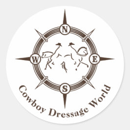 CDW Round Sticker