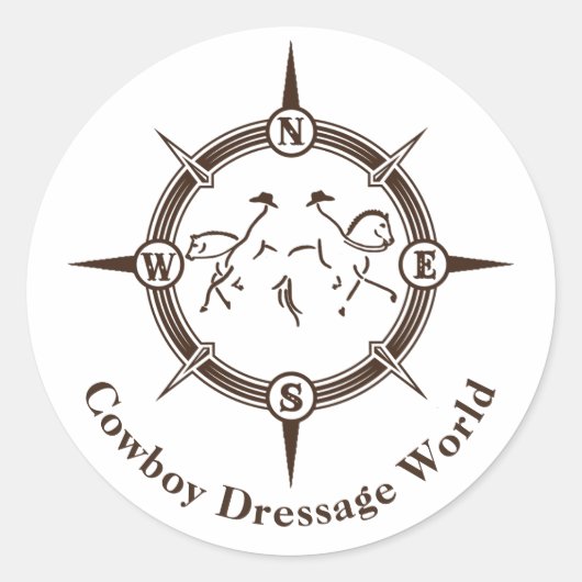 CDW Round Sticker (Voorkant)
