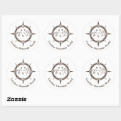 CDW Round Sticker (Vel)
