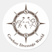CDW Round Sticker (Voorkant)