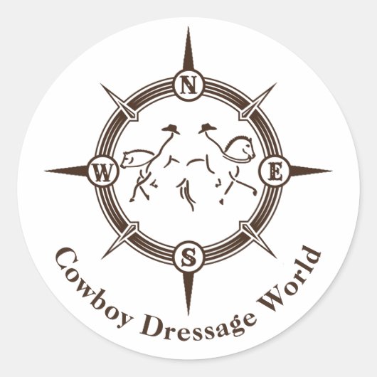 CDW Round Sticker (Voorkant)