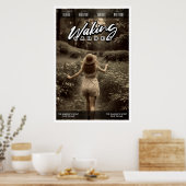 CDwandelende tuin Poster (Keuken)