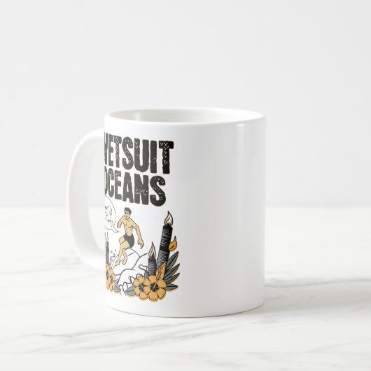 CDwetsuitoceans Koffiemok (Voorkant links)