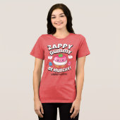 CDzappygummy Tri-Blend Shirt (Voorkant volledig)