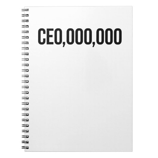 CE0,000,000 NOTITIEBOEK (Voorkant)