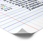 CE2 Multiplication Poster Paper (Matte) (Hoek)