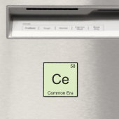 Ce - Algemene Era Chemie Element Symbool Funny T-S Magneet (Insitu (Vaatwasser))