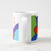 Ce Ce Pop, uitsluitend gekleurd Grote Koffiekop (Achterkant)