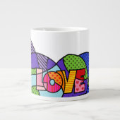 Ce Ce Pop, uitsluitend gekleurd Grote Koffiekop (Voorkant)