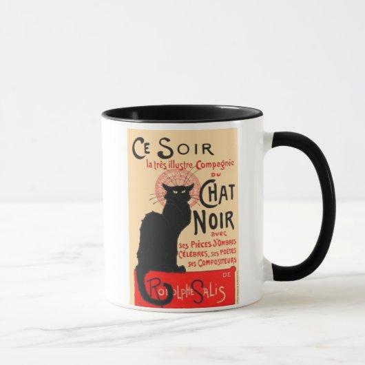 Ce Soir Le Chat Noir, Théophile Steinlen Mok (Rechts)