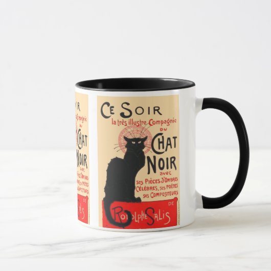 Ce Soir Le Chat Noir, Théophile Steinlen Mok (Rechts)