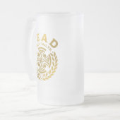 Cead Mile Failte St. Patrick's Day Shamrock Matglas Bierpul (Voorkant links)