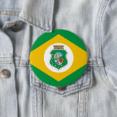 Ceara, Brazilië Ronde Button 4,0 Cm (In situ)