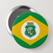 Ceara, Brazilië Ronde Button 4,0 Cm (Voorkant /achterkant)