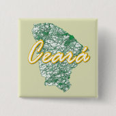 Ceara Vierkante Button 5,1 Cm (Voorkant)