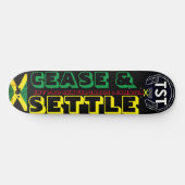CEASE AND SETTLE 8 1/4" Skateboard Dek (Horizontaal)