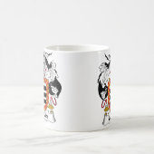 Ceballos Family Crest Koffiemok (Center)