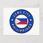 Cebu City Filippijnen Briefkaart (Voorkant)
