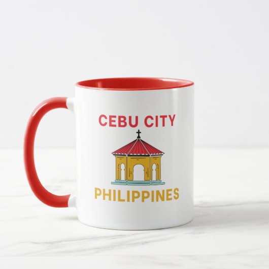 Cebu City Filippijnen Koffie Mok (Links)