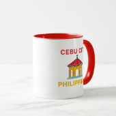 Cebu City Filippijnen Koffie Mok (Voorkant rechts)