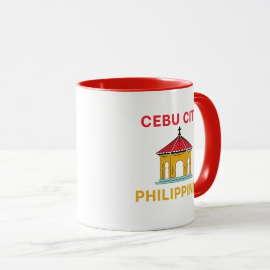 Cebu City Filippijnen Koffie Mok (Voorkant rechts)