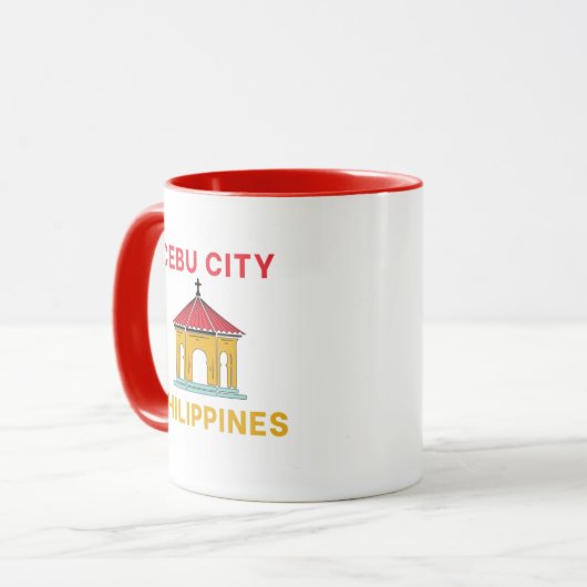 Cebu City Filippijnen Koffie Mok (Voorkant links)