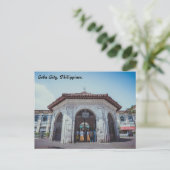 Cebu City, Filippijns Briefkaart. Briefkaart (Staand voorkant)