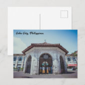 Cebu City, Filippijns Briefkaart. Briefkaart (Voorkant / Achterkant)