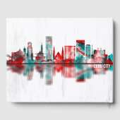 Cebu City Philippines Skyline Gastenboek (Achterkant)