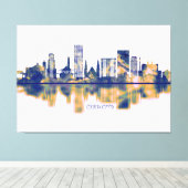 Cebu City Skyline Canvas Afdruk (Insitu (Houten vloer))