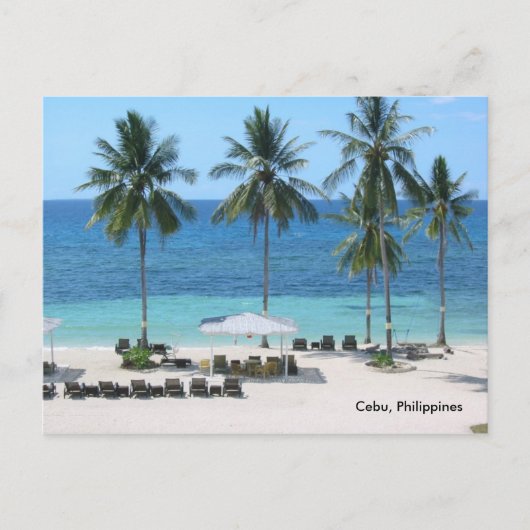 Cebu, Filipijnen Briefkaart (Voorkant)