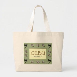 CEBU Filipijnen Jumbo Canvas tas