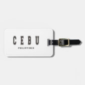Cebu Filippijnen Bagagelabel (Voorkant horizontaal)