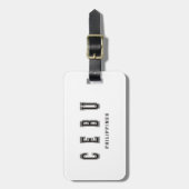 Cebu Filippijnen Bagagelabel (Voorkant verticaal)