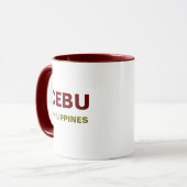 Cebu Filippijnen Koffie Mok (Voorkant links)