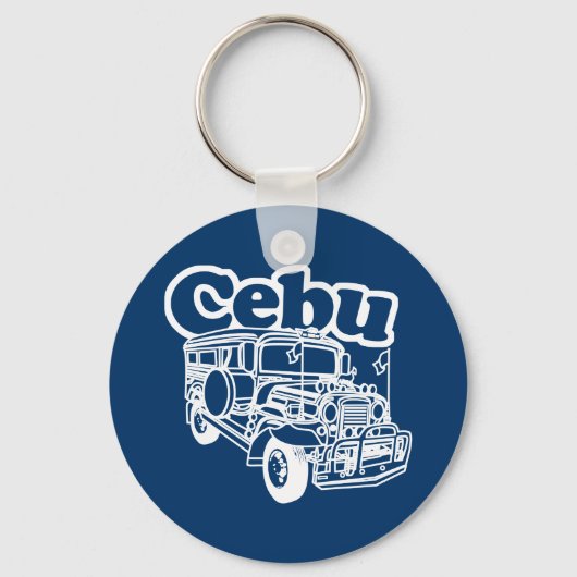 Cebu Jeepney Sleutelhanger (Voorkant)