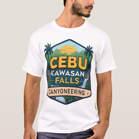 CEBU KAWASAN FALLS CANYONEERING T-SHIRT (Voorkant)