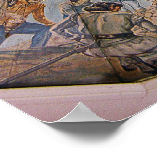 Cebu, Magellans kruis Poster (Hoek)