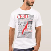 CEBU-shirt T-shirt (Voorkant)