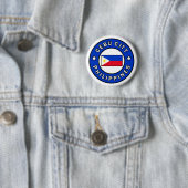 Cebu Stad Filipijnen Ronde Button 5,7 Cm (In situ)