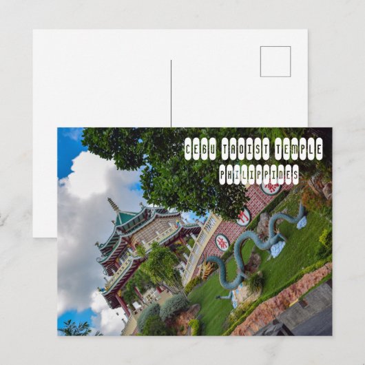 Cebu Taoist Temple Briefkaart (Voorkant / Achterkant)
