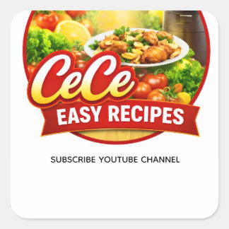 Cece Easy Recipes Stickers