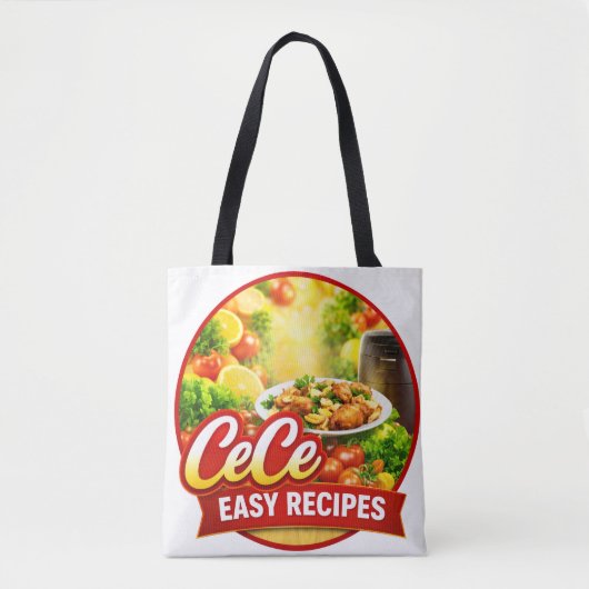 Cece Easy Recipes Tote Bag (Voorkant)